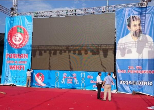 High Brightness RGB Full Color Outdoor Rental LED Screen Live Video Show Use