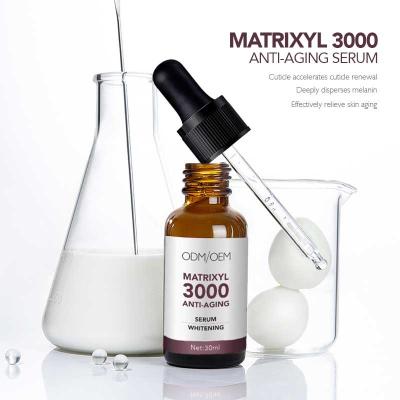 Soins de la peau intemporels de sérum de visage d'essence de Matrixyl 3000 pour la peau sèche