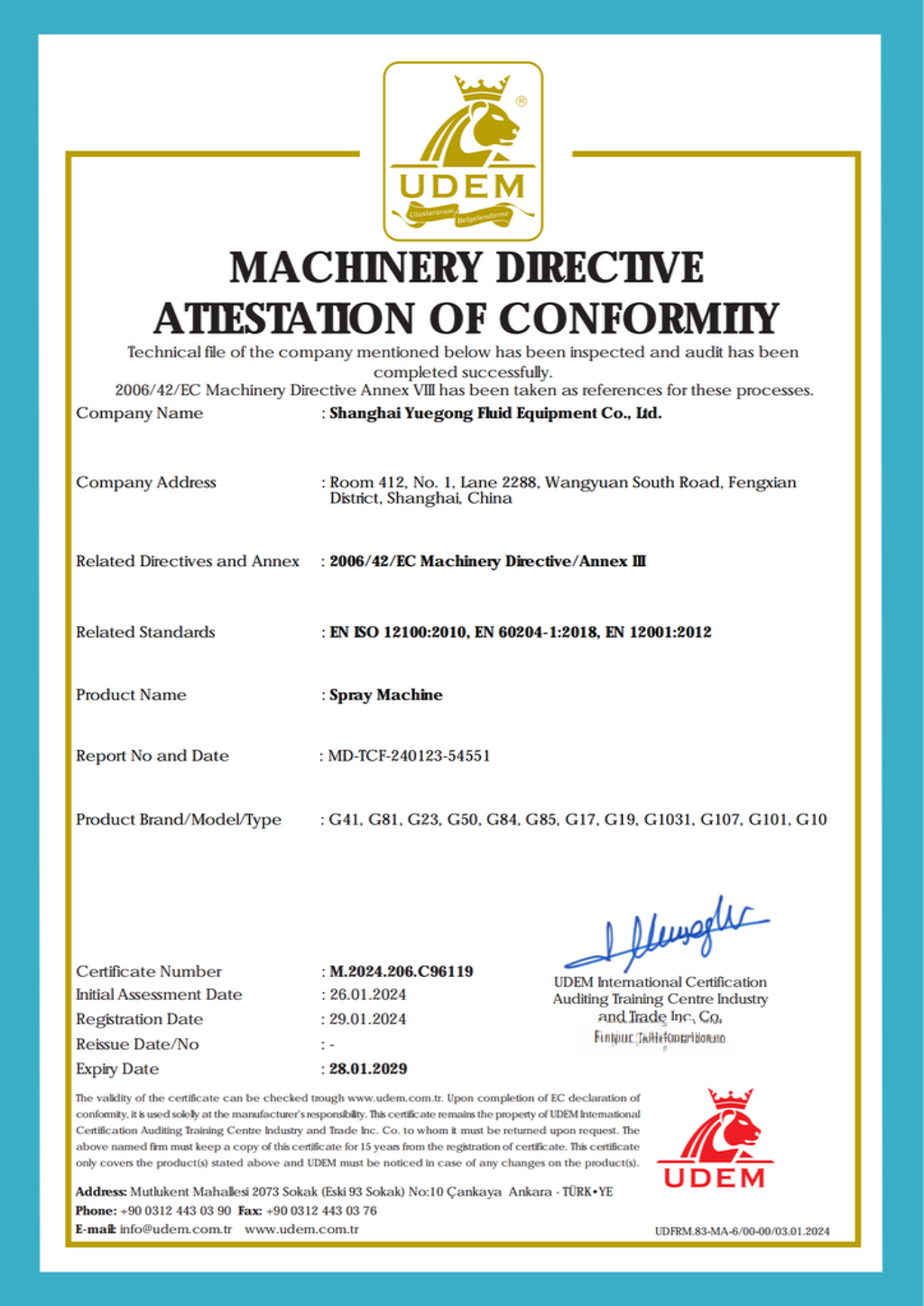 YG G41 Electric Airless Paint Latex Sprayer 22MPa CE Brushless Power Spraying Machine 1