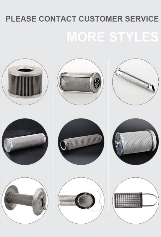 High Temperature Sterilizable Sintered Filter Cartridge No Secondary Pollution