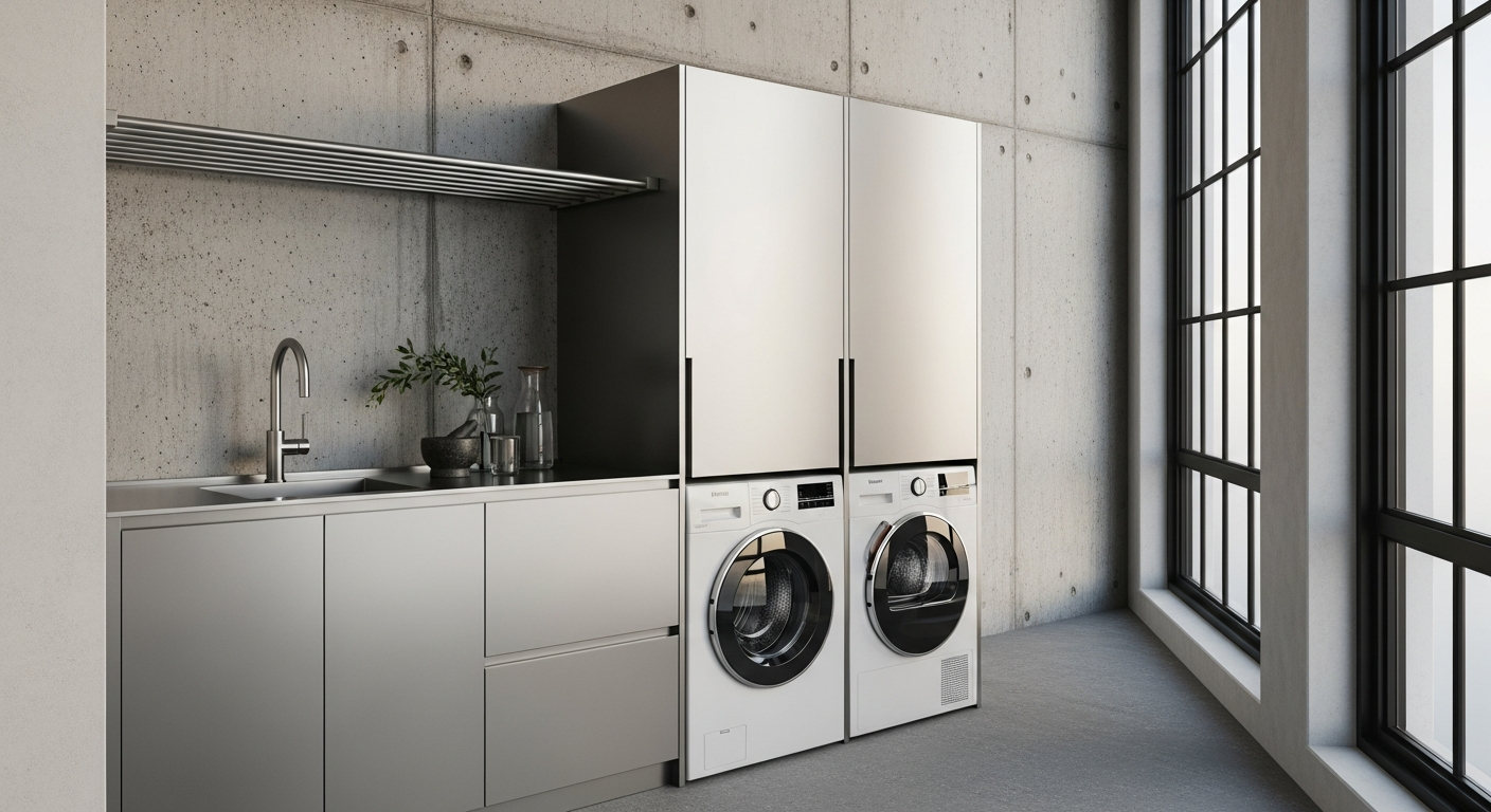 Urban Stone Laundry System in 304 Stainless Steel