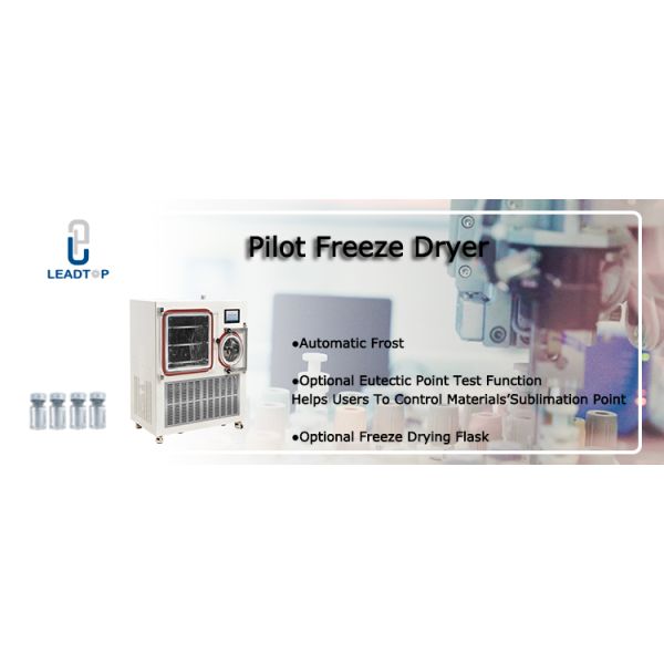 Pilot Vacuum Freeze Pharmaceutical Dryers Lab Lyophilization Machine