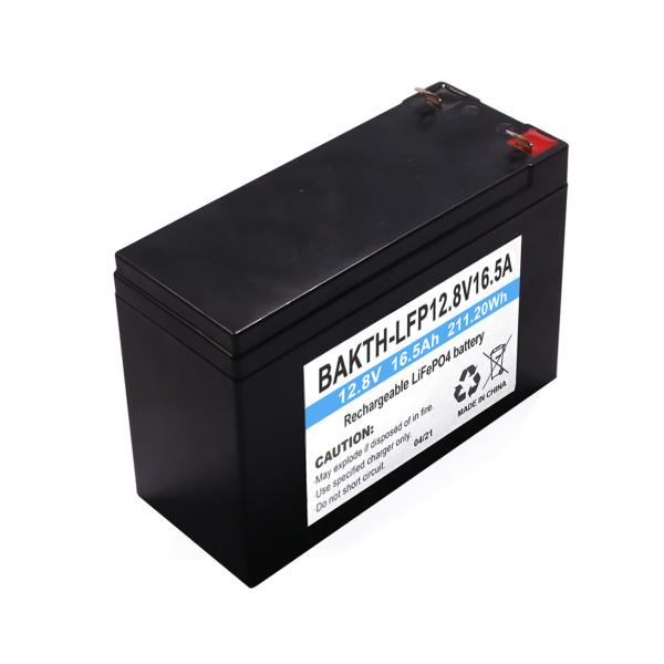 Rechargeable LiFePo4  Battery 12.8V 16.5Ah Lifepo4 Battery Cell for Power System
