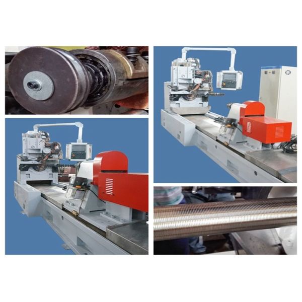 Continuous Slotted Screen Wedge Wire Screen Machine Casting Lathe Material