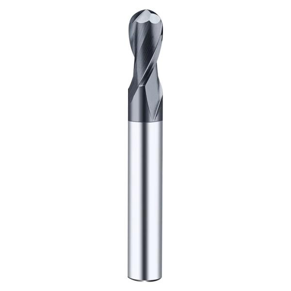 Solid Carbide Diamond Coating CNC 2 Flutes Ball Nose Cutting Tools for Graphite