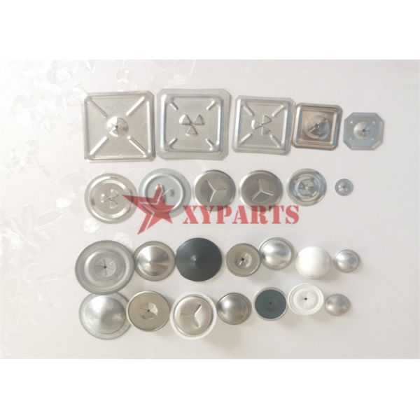 Air Condition Galvanized Steel Self Stick Insulation Nails With Metal Clips