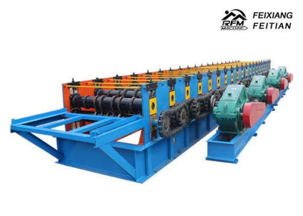 Gear Drive 2 Mm Thick Sandwich Panel Roll Forming Machine / Metal Car Panel Making Machine