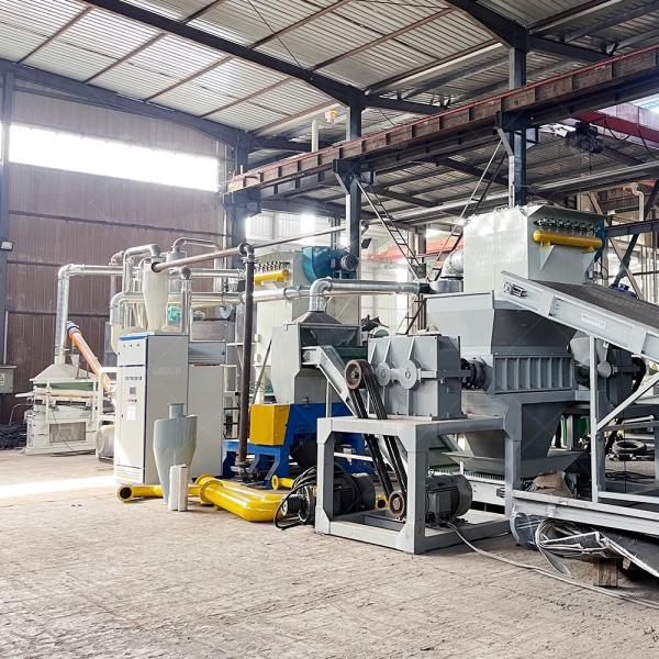 Tecnologia avançada para reciclagem de sucata painéis solares Máquina de reciclagem de pó de silício