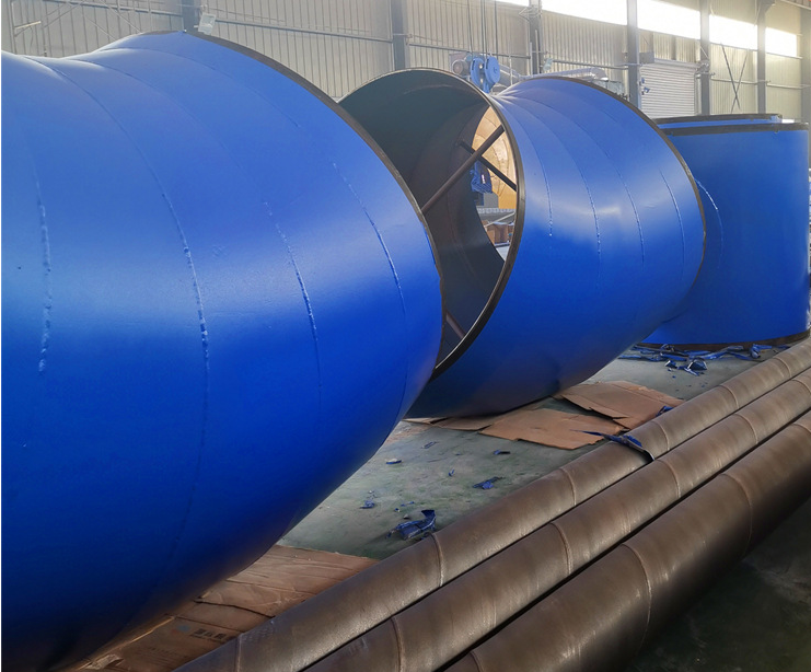 Пластиковый покрытый локоть трубы легированной стали A860 Wphy 45 для водоснабжения