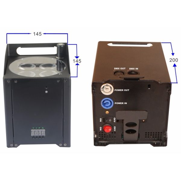 Remote Control Rgbw Outdoor Wireless Led Uplight Dmx Battery