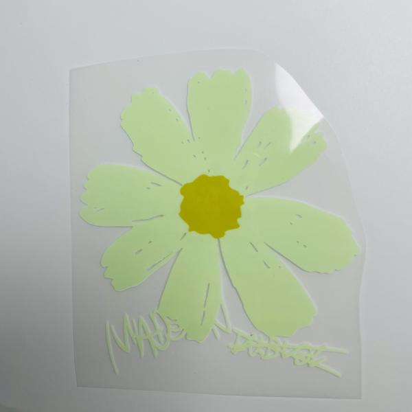 Heat Transfer Glowing Logo At Night For Clothing Customized