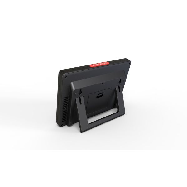 Système météorologique domestique à batterie Station météorologique compacte avec baromètre à chiffres noirs