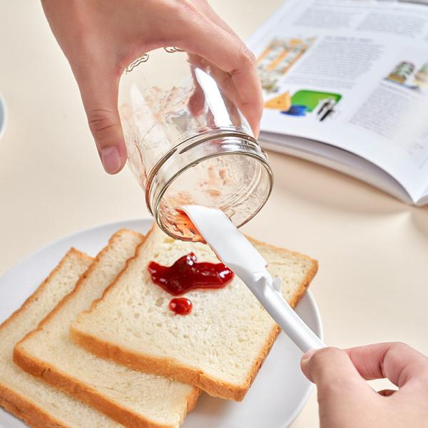 Heat-Resistant Non-Stick Rubber Butter Cake Cream Silicone Spatulas Set Mini Silicone Jar Spatula