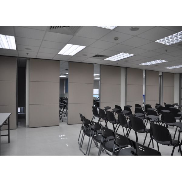 Конференц-зал сползая складывая стены перегородок подвижные для художественной галереи