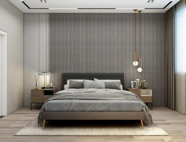 Acoustic Wood Slat Wall Panels for Interior Wall Decor | Soundproof Wall Panels | 3D Slat Wood Panels  |