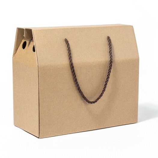 Boîte d'emballage de fruits en carton ondulé recyclable personnalisé de 3 mm d'épaisseur pour aliments