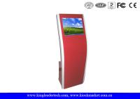 Kiosque libre élégant d'écran tactile d'immeuble de bureaux pour la vérification des informations