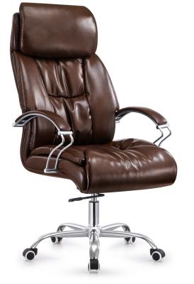 Tan Leather Executive Boardroom Chairs , Big Executive Office Desk Chair