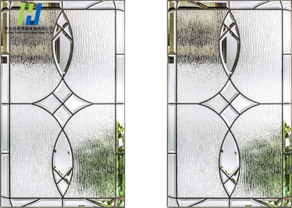 5mm 6mm Etched Architectural Stained Glass Laminated Glass Wall Art Panels