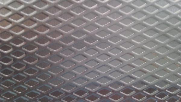 Alloy 3003 Aluminium Chequer Plate Sheet , Aluminum Diamond Tread Plate For Building Floors
