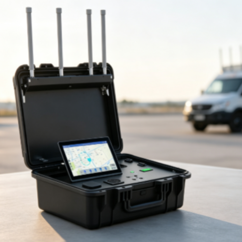 1 To 10km Omnidirectional Detection Portable Drone Detector Dji Autel FPV Signal Detector