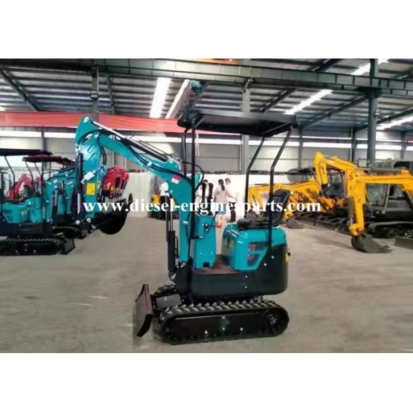 3500kg Mini Excavator Machine Steel ISO Small Digging Machine