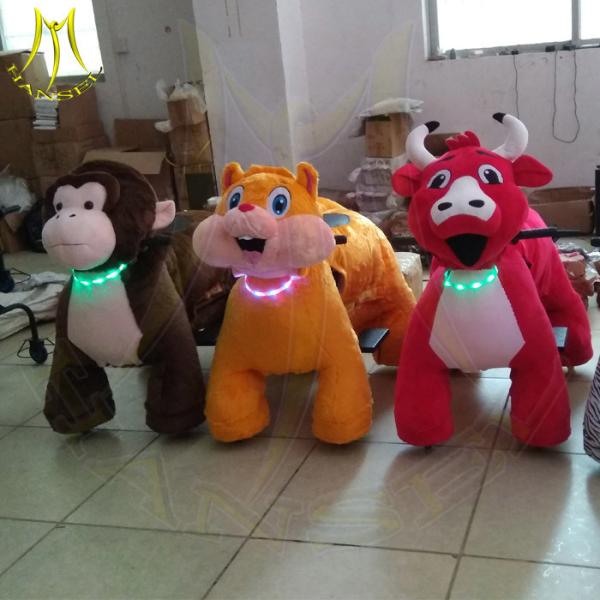 Hansel outdoor playground kiddy rides walking animal riding toys for kdis