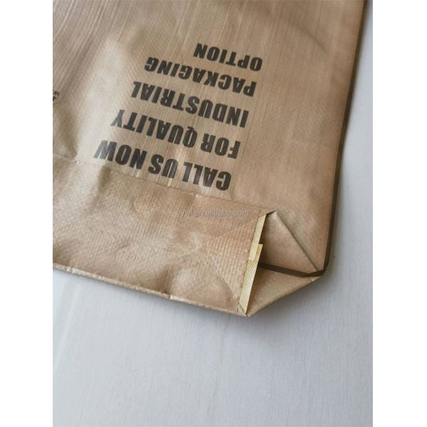 50KG PP Cement Bag with PE Lamination Moisture Proof