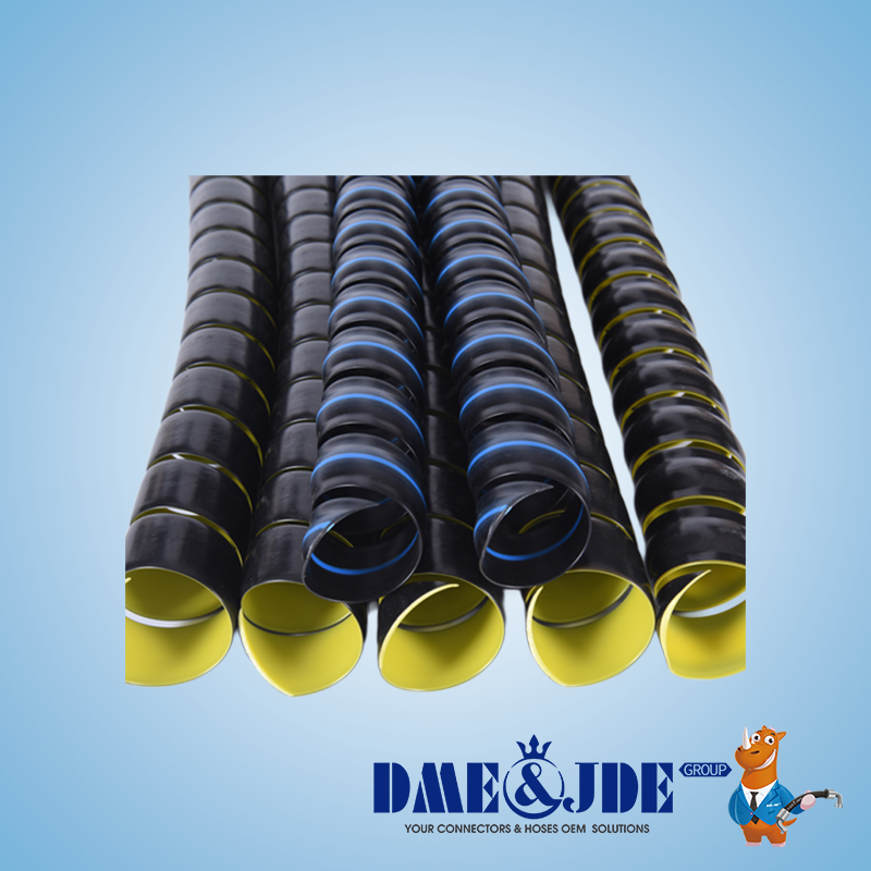 Dual Color Plastic Hydraulic Hose Wrap High Temperature Resistant