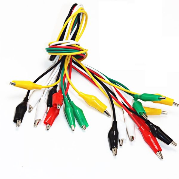 Alligator Clip Industrial Wiring Harness 50cm Electrical Double Ended Roach Clip