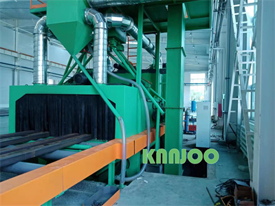 Versatile Sa 2.5 Steel Plate Shot Blasting Machine - Cleaning Intensity 25-45m/Min
