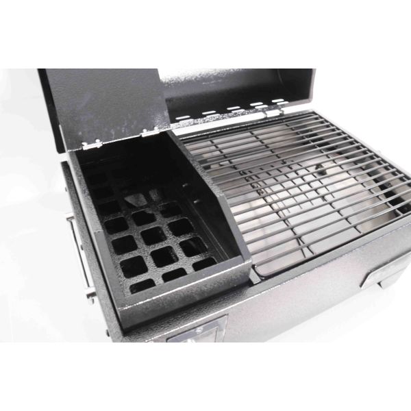 Легко работающий порошкообразный электрический пелетный гриль и курильщик для компактного наружного барбекю