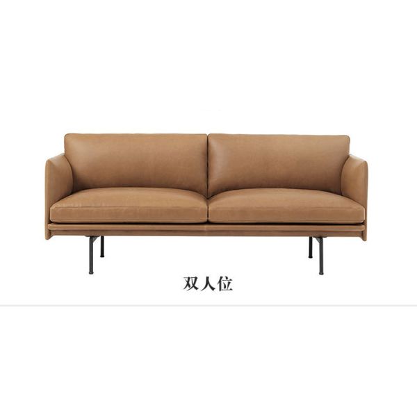 Leather Fabric Wood Single Double Restaurant Booth Sofa