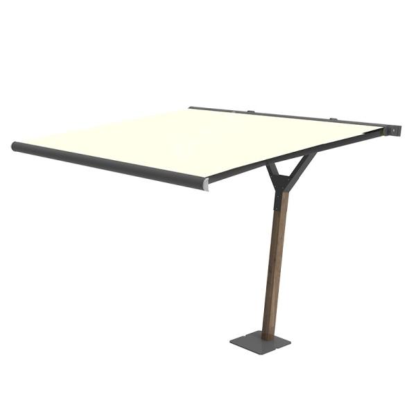 Classical Full Cassette Box Waterproof Retractable Awning For Buildings Residential