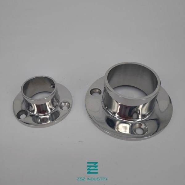 Round Steel Railing Post , Metal Handrail Post 42.40mm X 1041.4mm