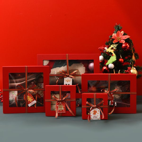 Customized Color Luxury Christmas Eve Packaging Box Acceptable OEM/ODM for Custom Gifts
