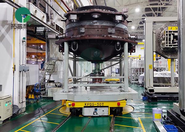 90/270/360 Degree Heavy Duty Electrical Motorized Industry Rail Car Turntable