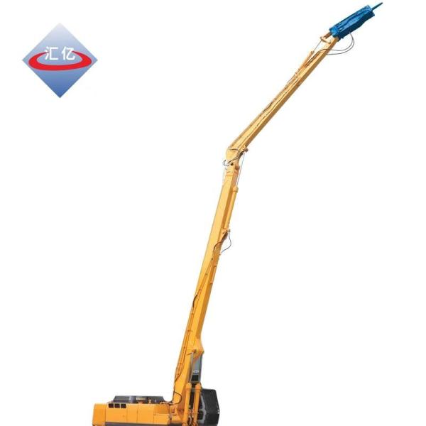 Two Stage High Reach Demolition Excavator Cat Long Reach Building