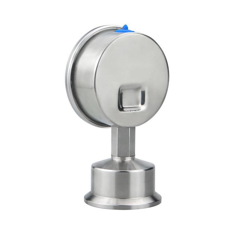2.5% Precision 50.5mm Stainless Steel Diaphragm Pressure Gauge with Quick-Loading Chuck