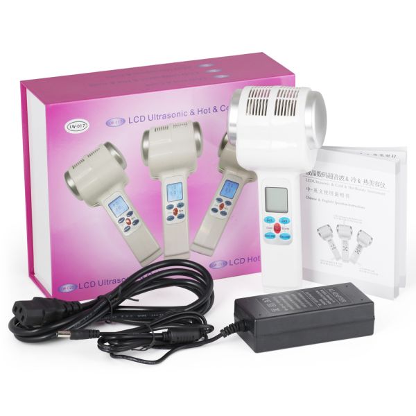 Ultrasonic Cryotherapy Hot Cold Hammer Lymphatic Massager Beauty Salon Equipment