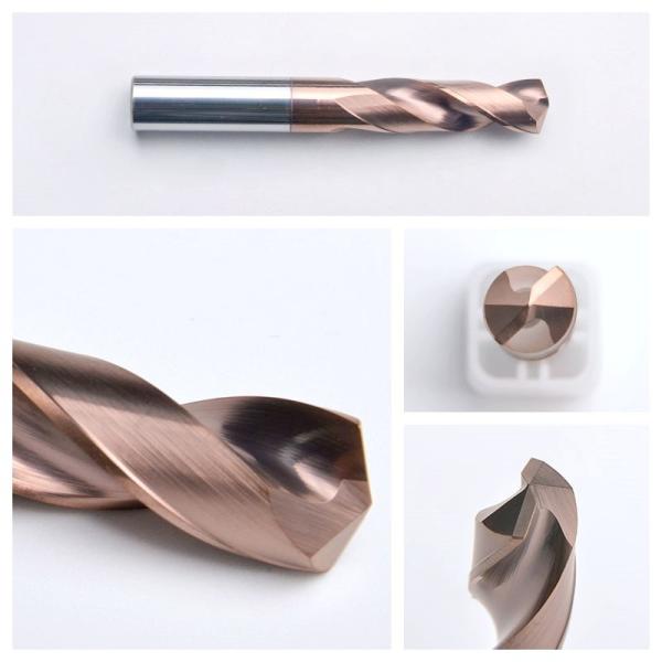 Straight Flute Carbide Drill High Precision Step Drill 3XD/5XD Solid Carbide Cutting Drill