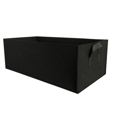 3mm Thickness 150g Rectangle 24l Transplant Breathable Eco Felt Grow Pots