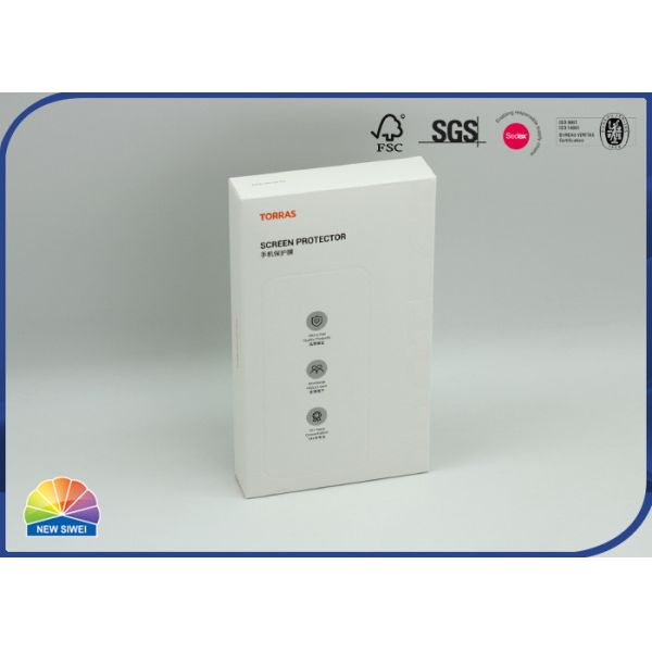 Автомобильный логотип Debossing бумажной коробки печати пакета 4c складной