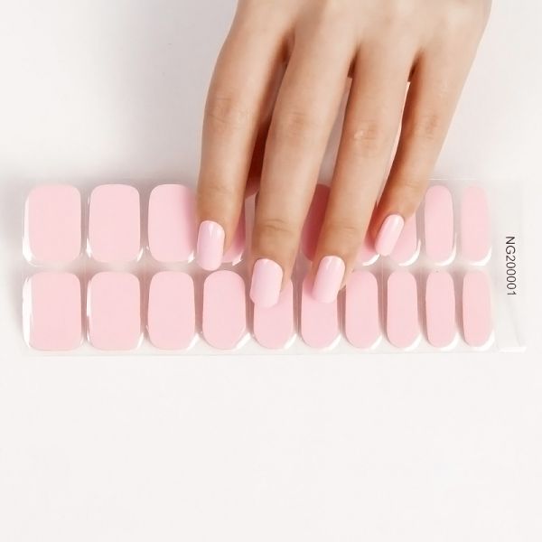 New design gel nail wraps New design Gel nail stickers with UV lamp