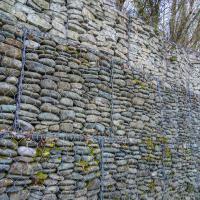2x1x1 M Renforcement du canal Cage Roche Mural de retenue Conception flexible Stabilisation du sol CE