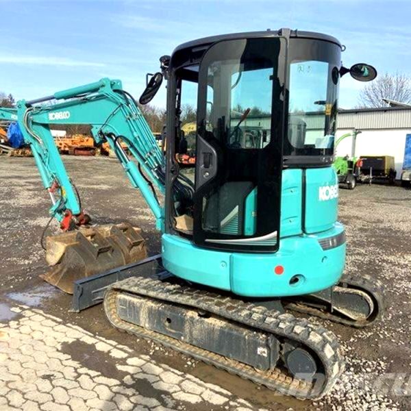 Second Hand SK50 Kobelco Excavator Track Roller with Original Hydraulic Cylinder