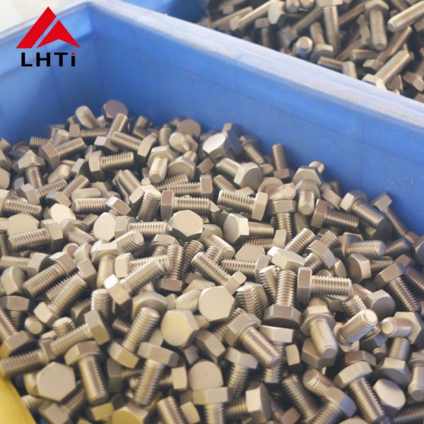 Titanium Alloy Hex Head Bolts Screw Gr5 M5 M6 M8 Low Magnetic Permeability
