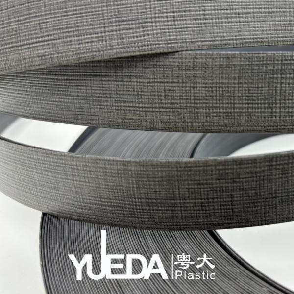 Stylish Gray Edge Banding Edging Strip For Kitchen Units Checkered Texture M9589
