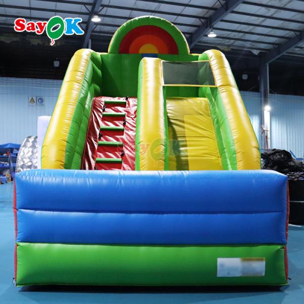 Sayok Inflatable Bounce Slide Inflatable Castle Jumping Combo Slide Bounce House Inflatable Slide For Kids