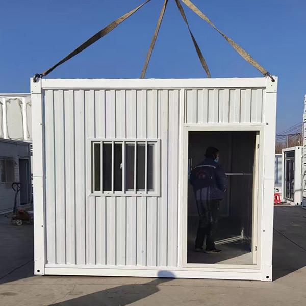 Steel Foldable Container Movable Collapsible Fireproof Glass